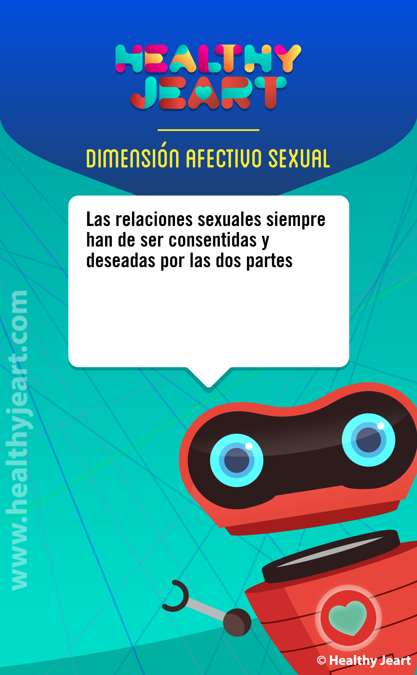 Las relaciones sexuales siempre han de ser consentidas y deseadas por las dos partes