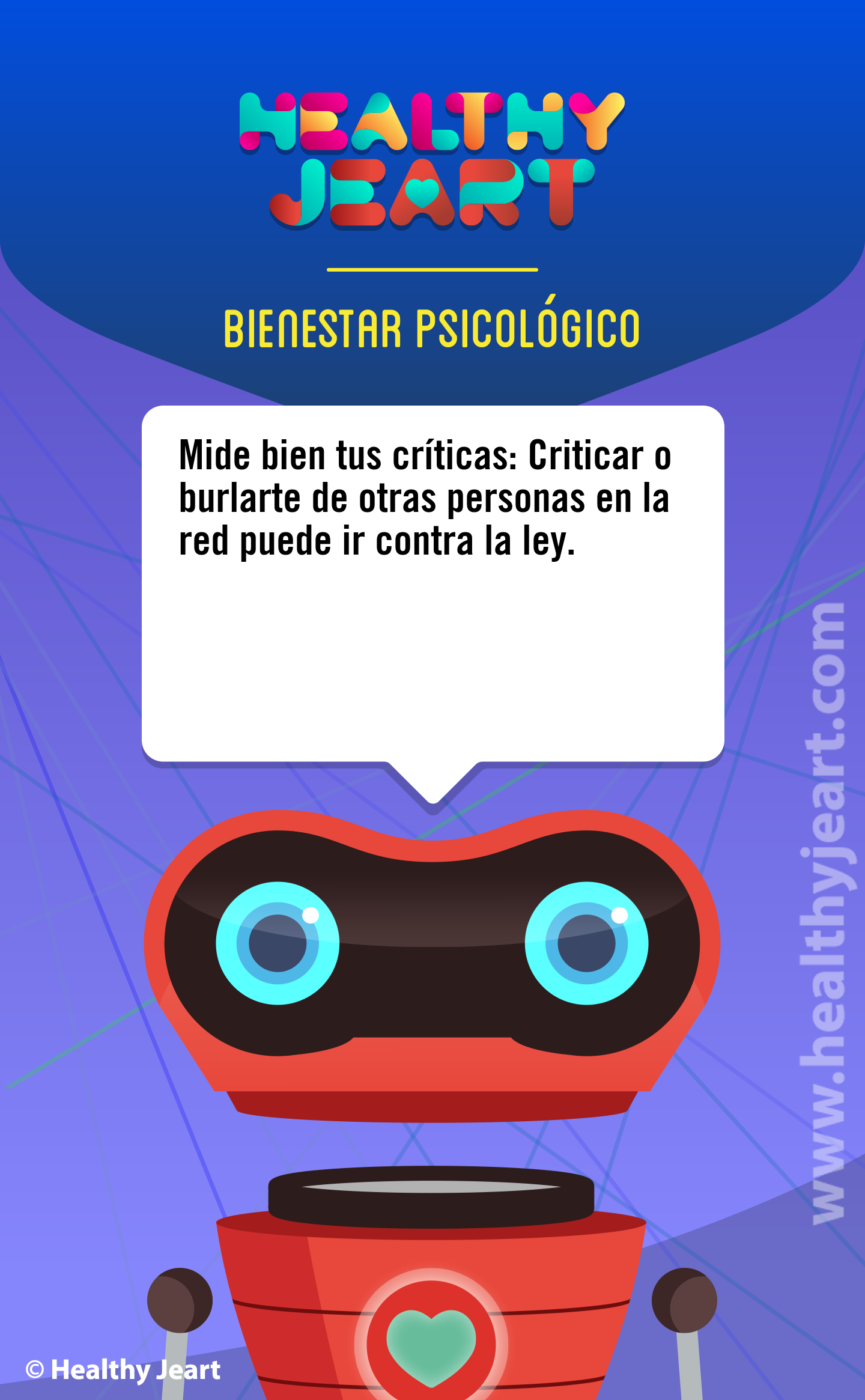 Mide bien tus críticas: Criticar o burlarte de otras personas en la red puede ir contra la ley.