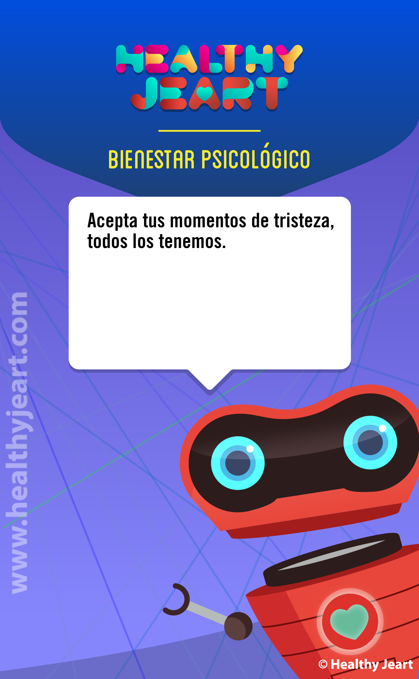 Acepta tus momentos de tristeza, todos los tenemos.