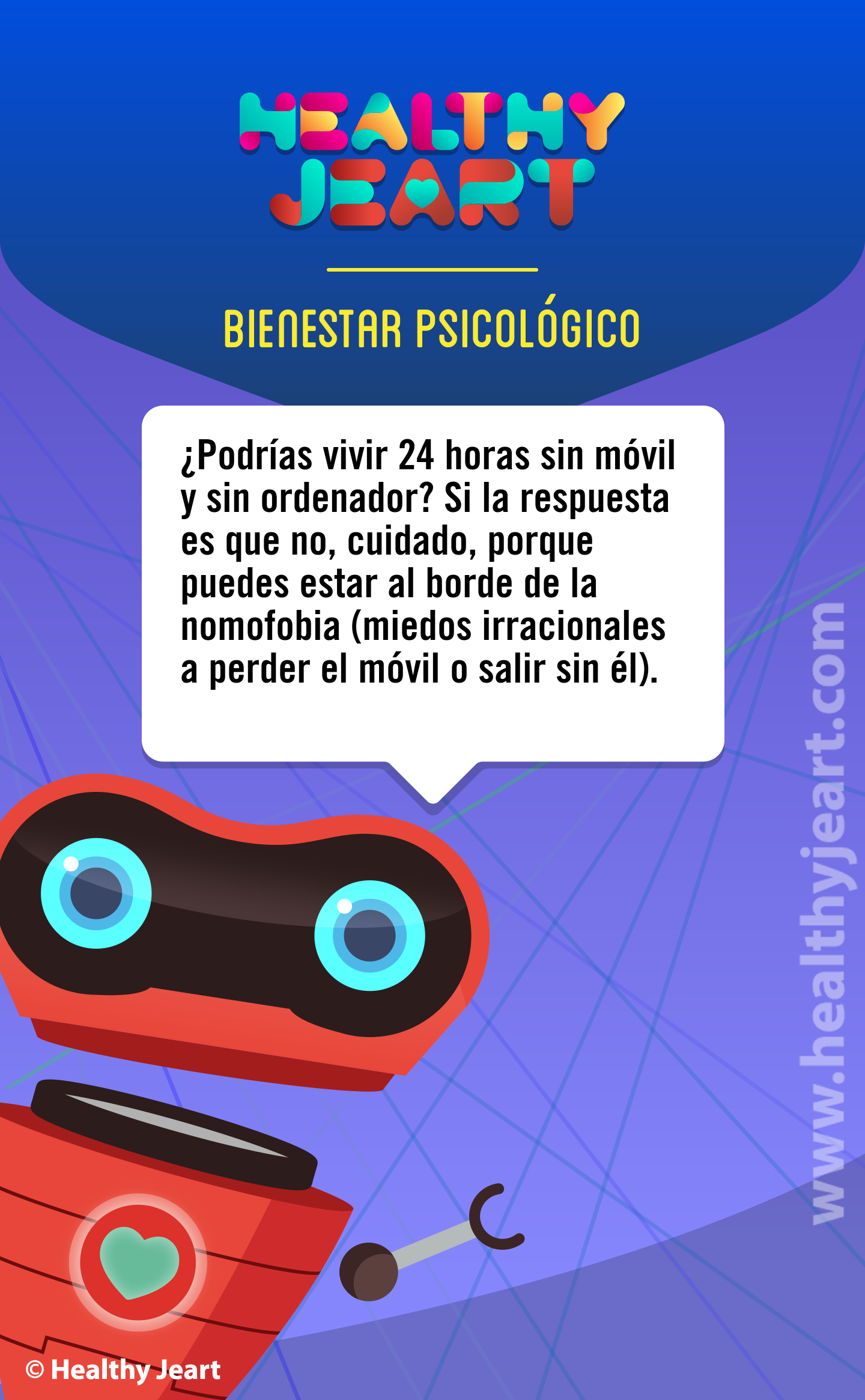 ¿Podrías vivir 24 horas sin móvil y sin ordenador? Si la respuesta es que no, cuidado, porque puedes estar al borde de la nomofobia (miedos irracionales a perder el móvil o salir sin él).