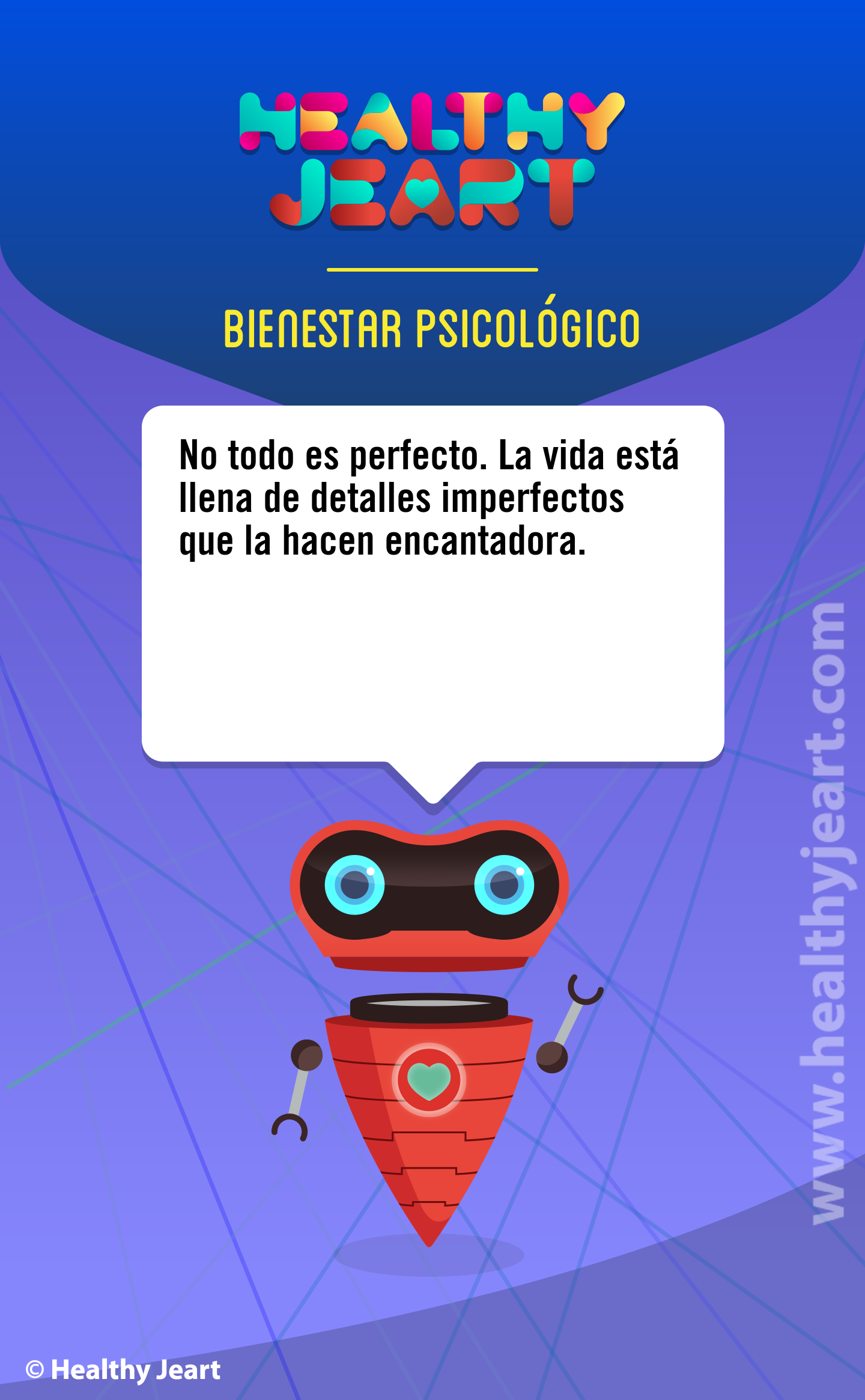 No todo es perfecto. La vida está llena de detalles imperfectos que la hacen encantadora.