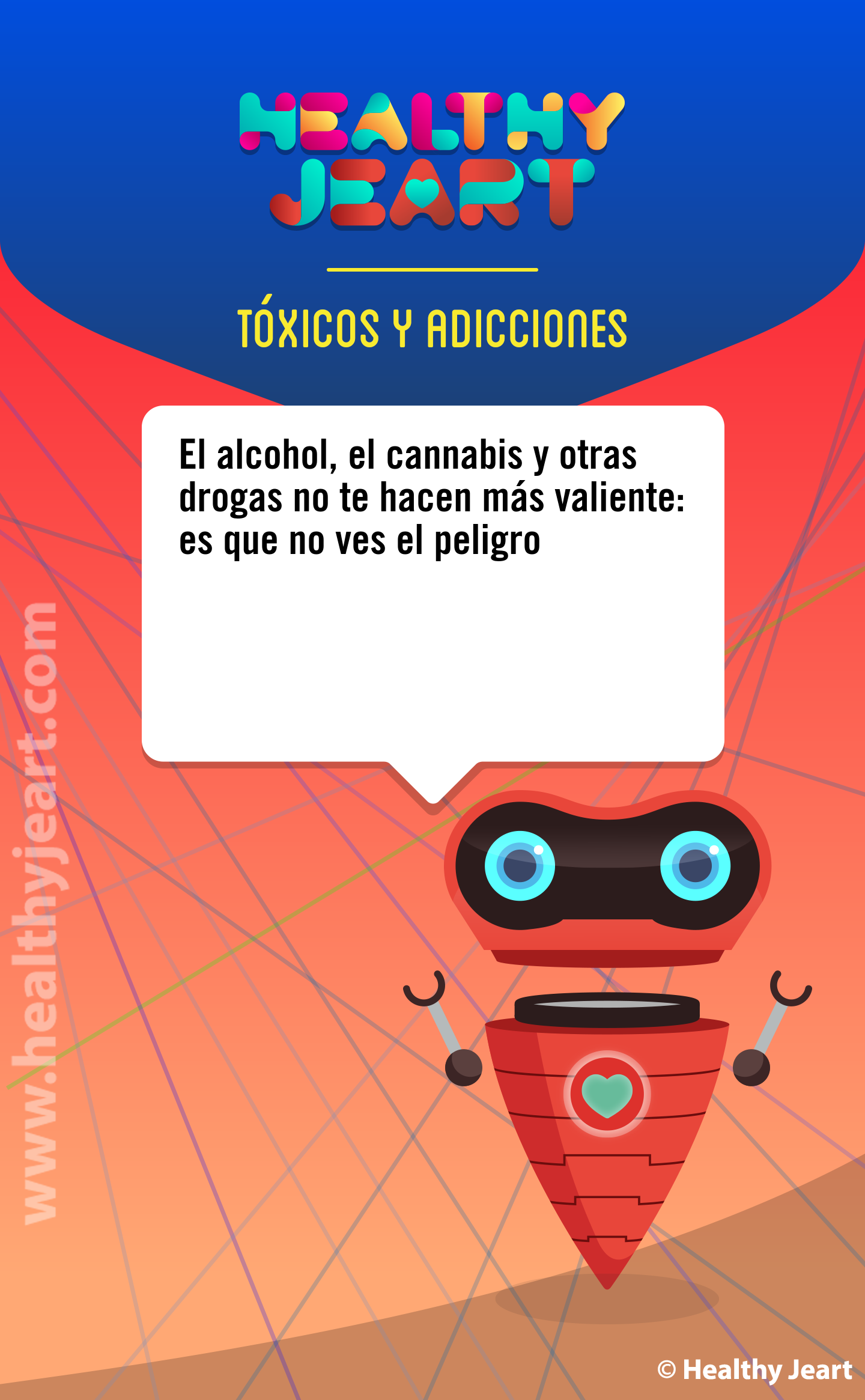 El alcohol, el cannabis y otras drogas no te hacen más valiente: es que no ves el peligro