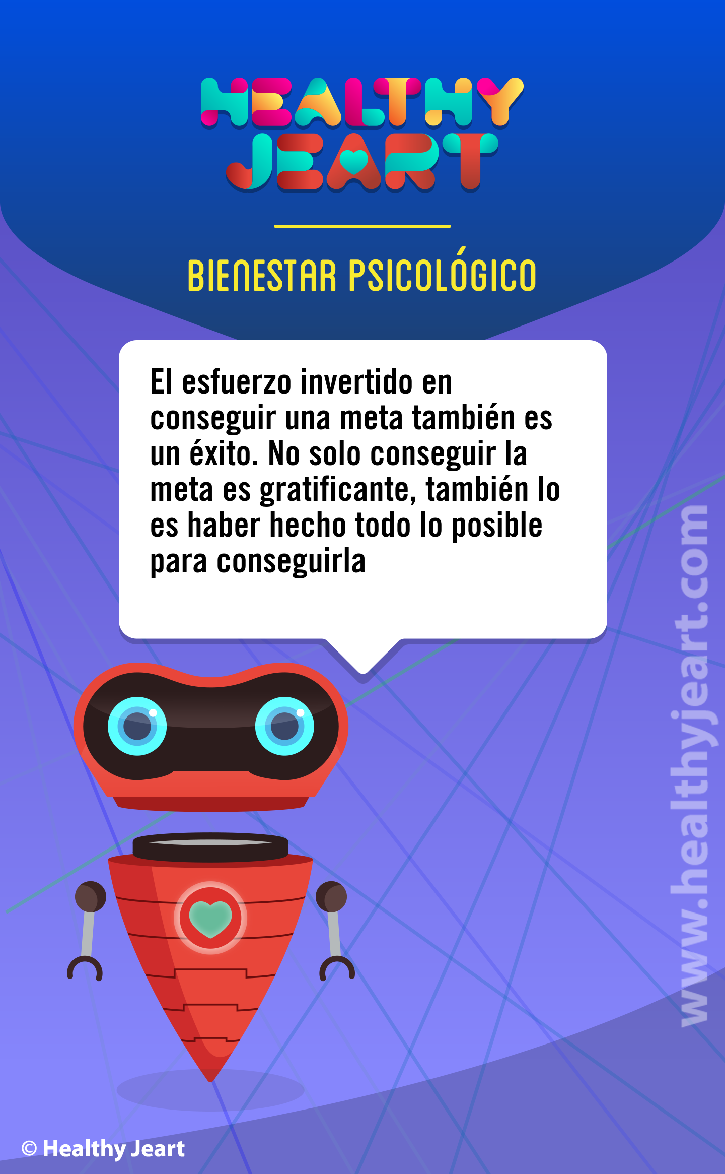 El esfuerzo invertido en conseguir una meta también es un éxito. No solo conseguir la meta es gratificante, también lo es haber hecho todo lo posible para conseguirla