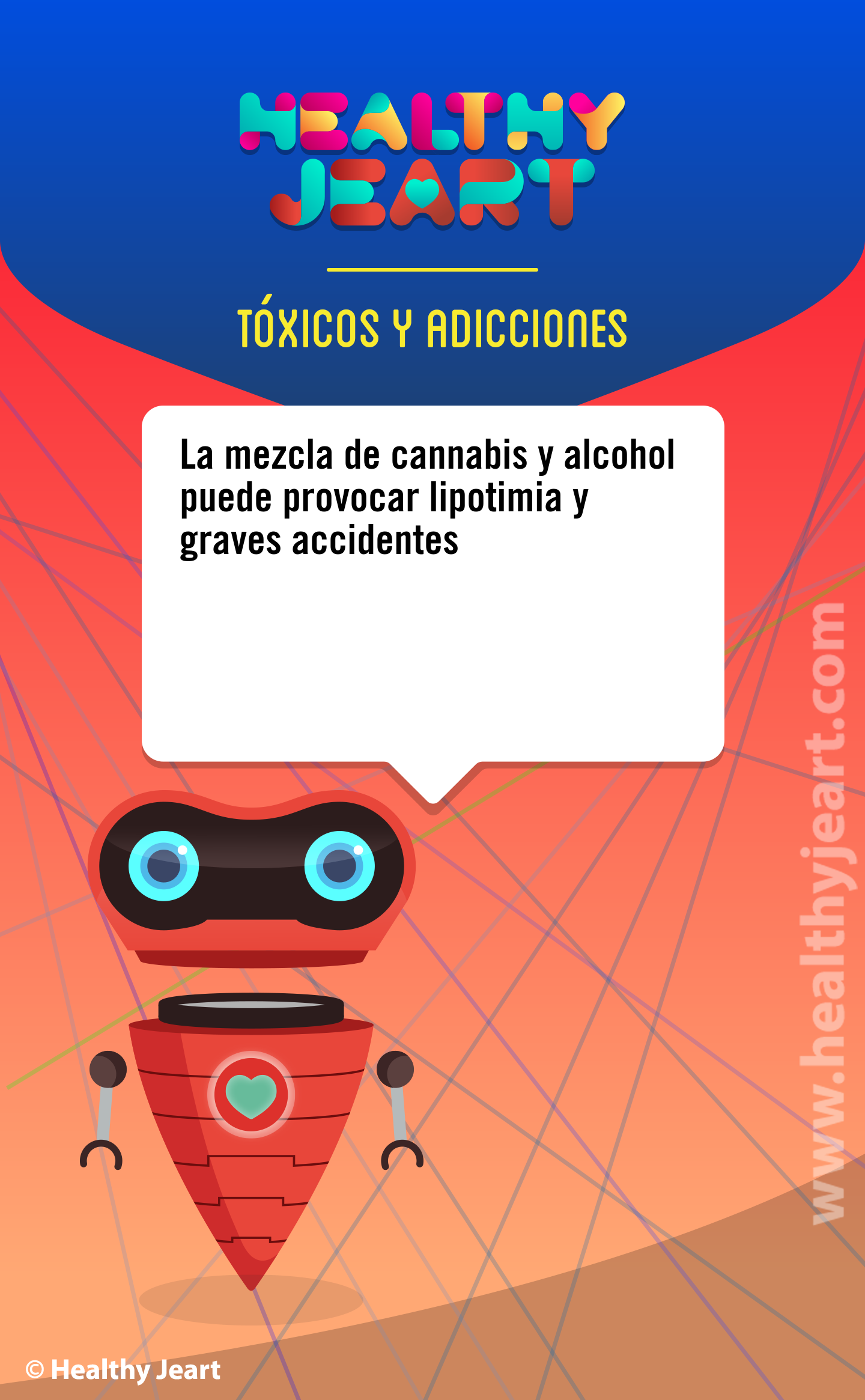 La mezcla de cannabis y alcohol puede provocar lipotimia y graves accidentes