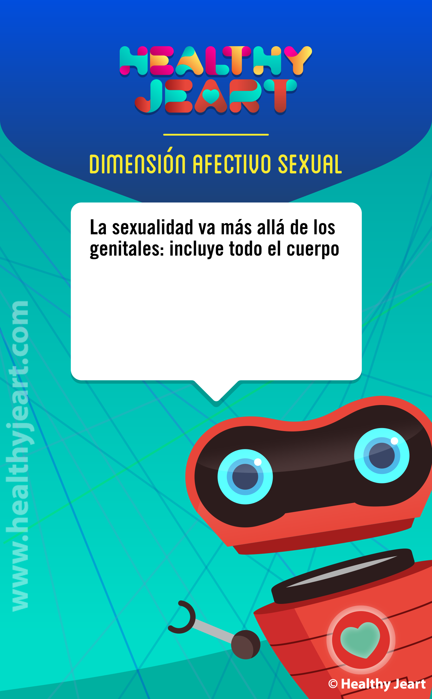 La sexualidad va mas allá de los genitales: incluye todo el cuerpo