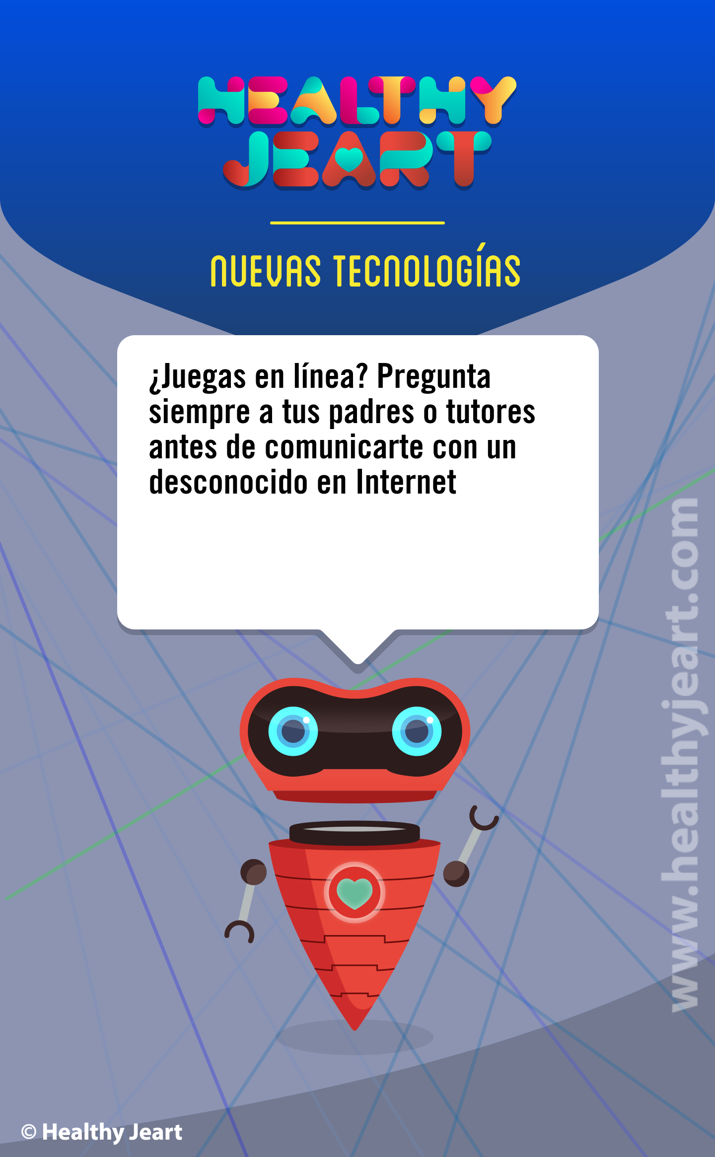 ¿Juegas en linea? Pregunta siempre a tus padres o tutores antes de comunicarte con un desconocido en Internet